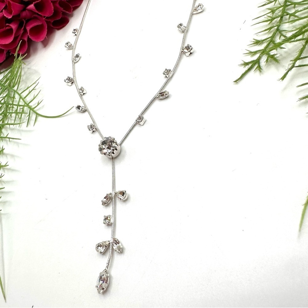 VINTAGE⚜️RARE Carolee Crystal Drop Necklace - Picture 7 of 7